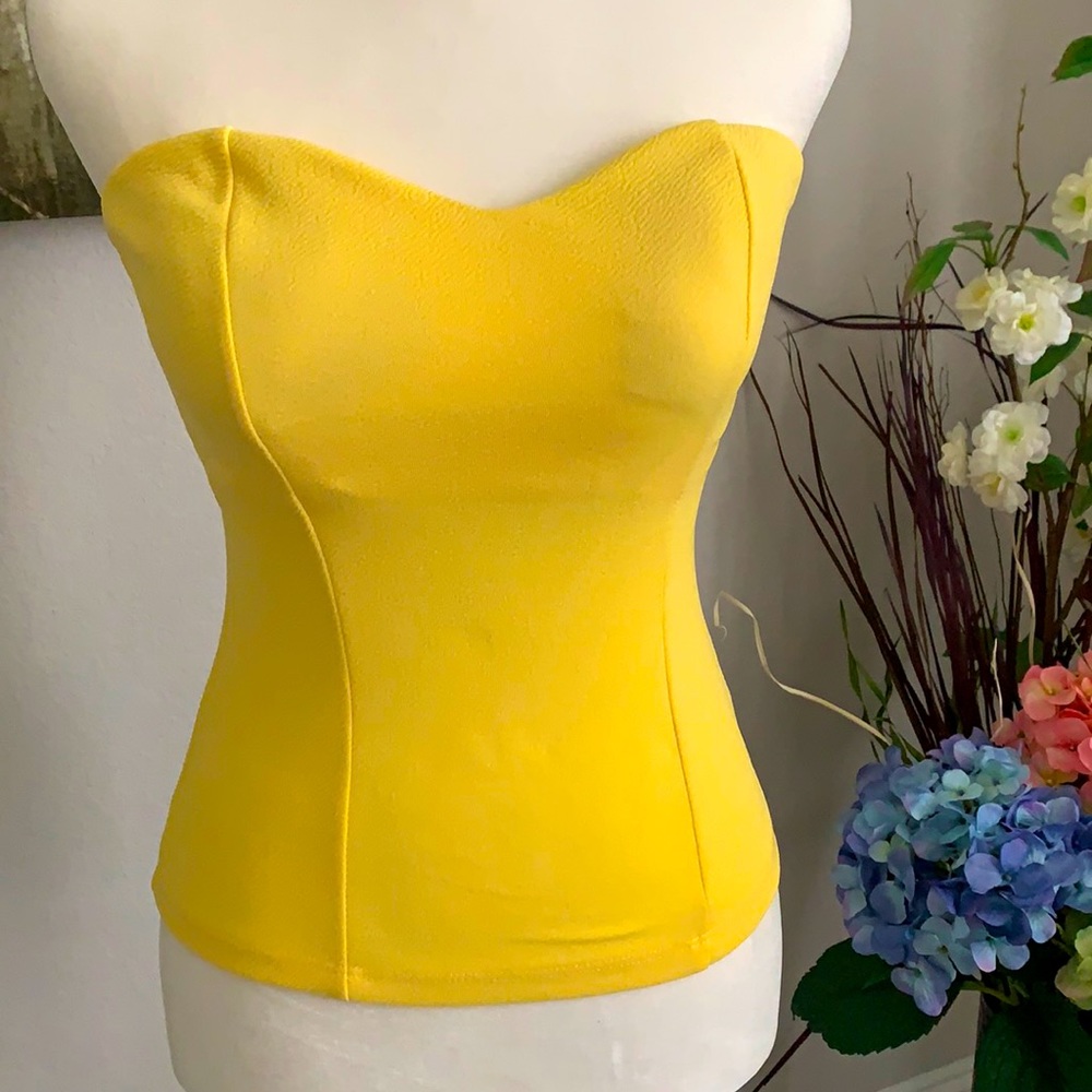 Shasa - yellow tube top